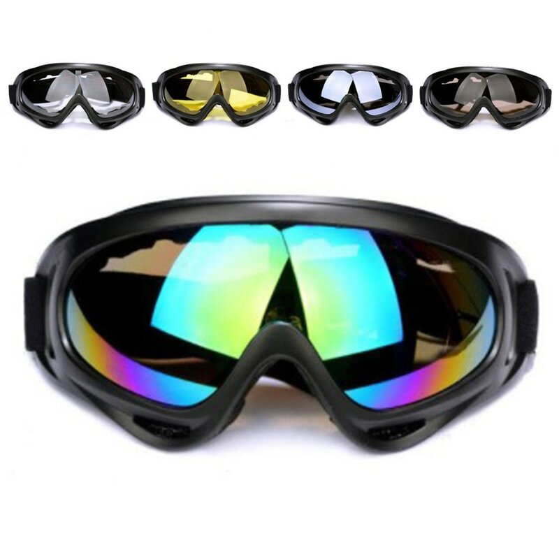 UV400 الشتاء يندبروف التزلج نظارات حملق الرياضة في الهواء الطلق سنوموبيل نظارات 18X 8 سنتيمتر نظارات حماية التزلج اكسسوارات
