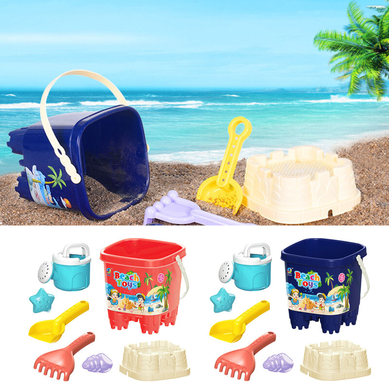 7 قطعة طفل الشاطئ أدوات مجموعة لعب الأطفال الصيف الرمال لعبة الساحلية أدوات هدايا للأطفال الفتيان الفتيات