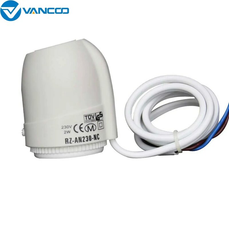 Vancoo اللاسلكية ترموستات CCT-10-X 8 غرفة الفرعية اللاسلكية محور صمام صندوق LCD يشير إلى 8 قنوات المكثف لغلاية الغاز