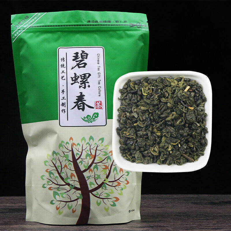 2021 الصين Biluochun الشاي الأخضر الصينية الشاي الأخضر جيد للتخسيس شاي أخضر