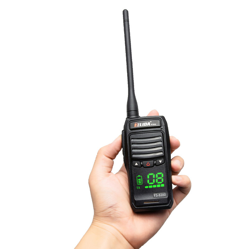 5 واط VHF لاسلكي تخاطب مقاوم للماء 2 طريقة راديو طويل المدى 136-174 أو 400-480MHZ مع وظيفة التنبيه