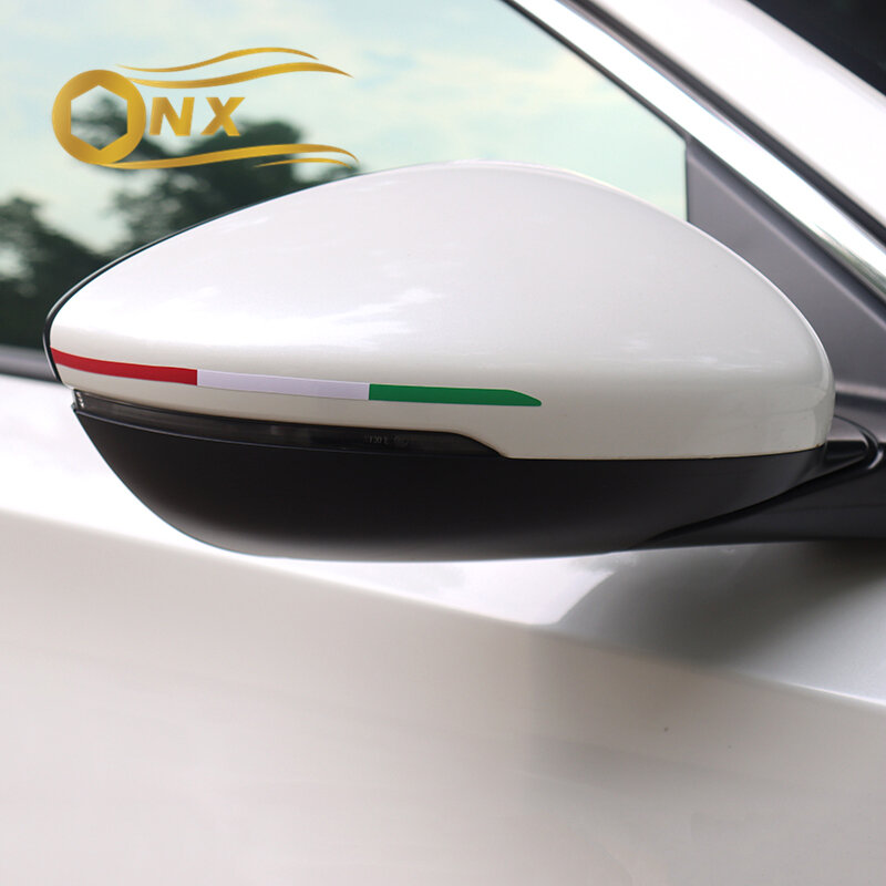 سيارة مرآة الرؤية الخلفية الديكور جارلاند ملصق لهوندا أكورد 10 2018 2019 تعديل الملحقات
