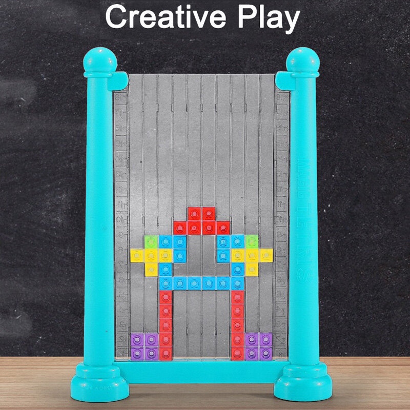 ثلاثية الأبعاد الألغاز تتريس ألعاب للأطفال اثنين من ألعاب مونتيسوري مجلس لعبة ماجيك مكعب كتل ألعاب تعليمية لصبي فتاة Juguete
