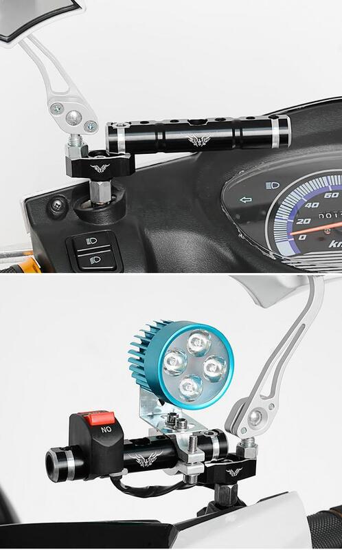 دراجة نارية سبائك الألومنيوم سيارة كهربائية تجديد الملحقات تجديد جزء تمديد قوس أدوات