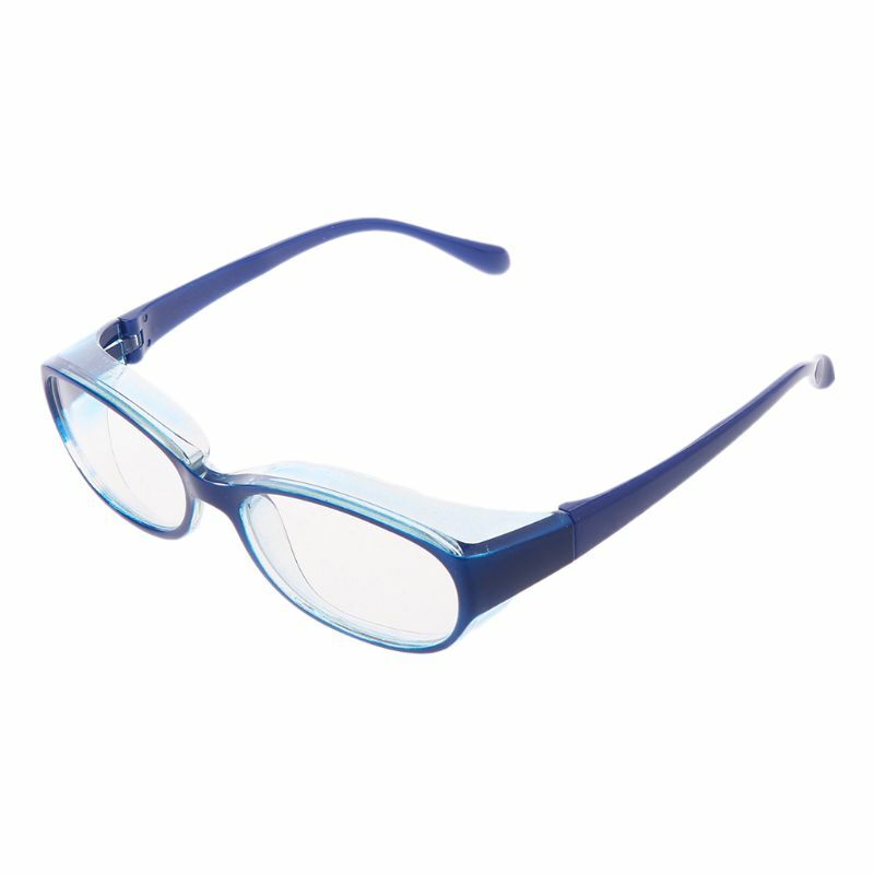 نظارات حماية حماية العين مكافحة الضباب الرياح الغبار الرمال نظارات زرقاء حبوب اللقاح واقية