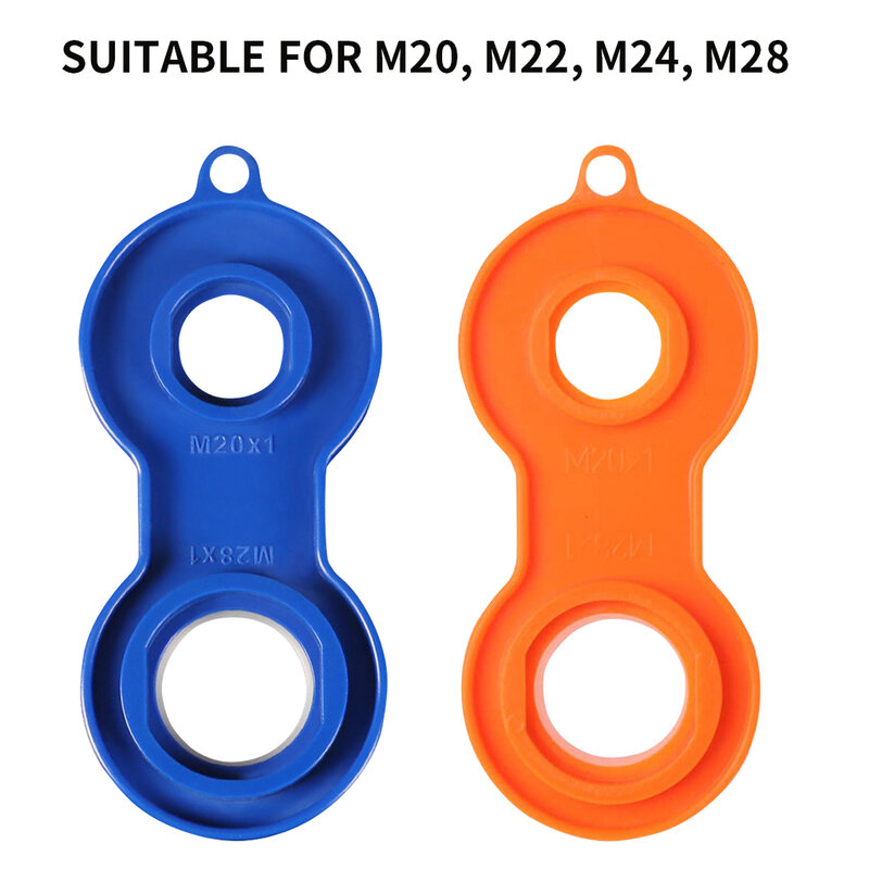 2 Pieces Faucet Aerator Wrench Plastic Sprinkle Spanner Faucet Repair Spanner Replacement for M20 M22 M24 M28, Yellow