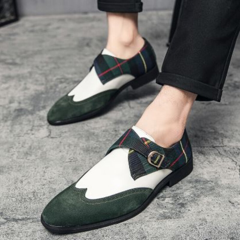 2021 جديد حذاء رجالي كاجوال موضة مشبك الربط شعرية أحذية غير رسمية Gentleman مريحة تنوعا أحذية Hot البيع XM286