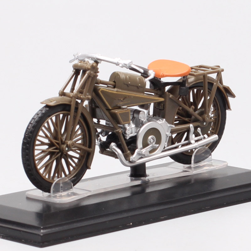 مقياس قديم 1:24 مقياس صغير 1921 موتو جوزي نورجالي نمذجة الدراجات النارية لعبة الحيوانات والمركبات دراجة جامعي هدايا الأطفال