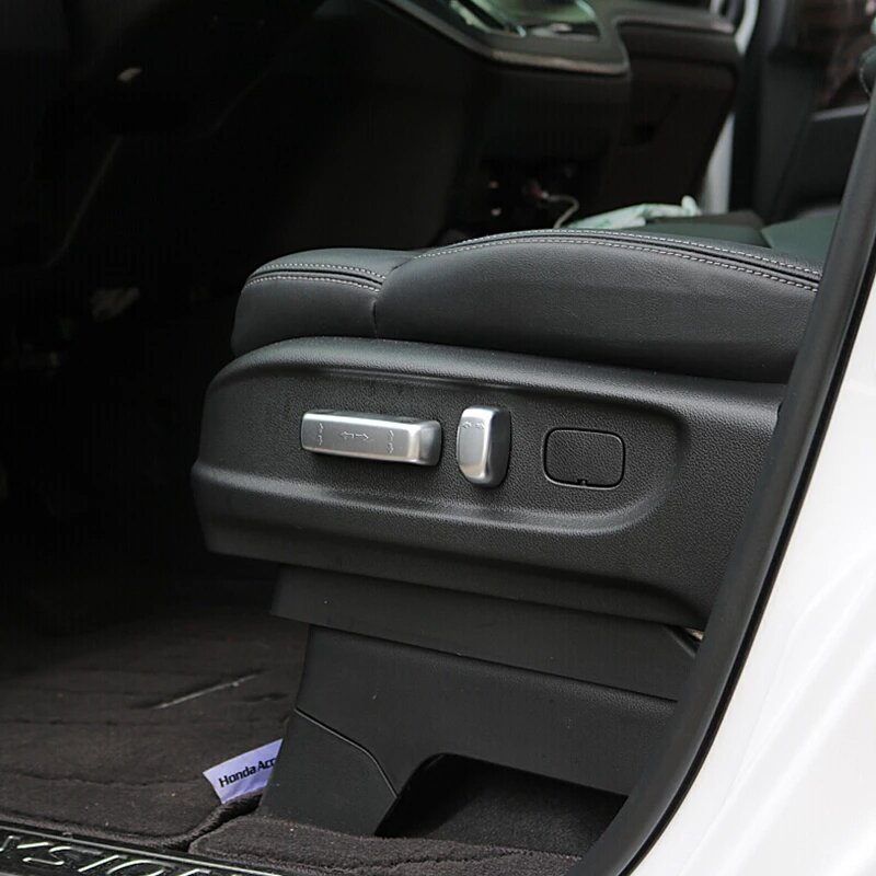 لهوندا أوديسي 2015 2016 2017 2018 ABS ماتي تعديل مقعد السيارة غطاء التبديل تقليم السيارات التصميم الداخلي اكسسوارات 4 قطعة