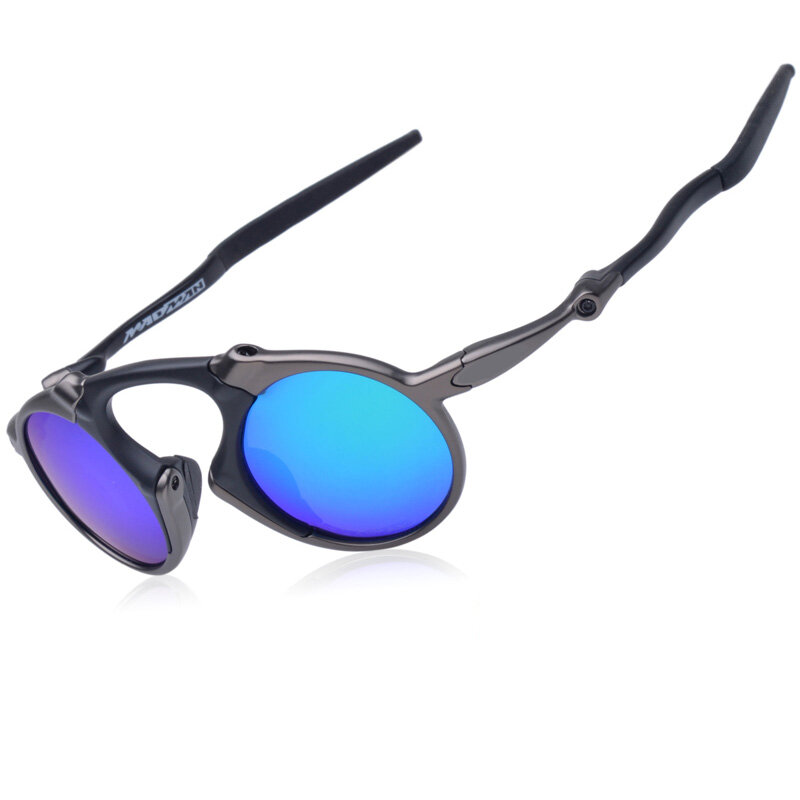 نظارات شمسية لركوب الدراجات الجبلية بإطار معدني نظارات لركوب الدراجات مستقطبة نظارات شمسية للرجال نظارات UV400 نظارات لركوب الدراجات 6019