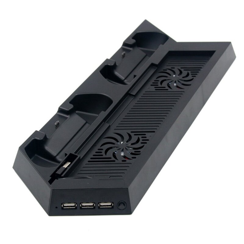 قوس عمودي ، يستخدم لمقبض PS4 ، مع مروحة التبريد ، وتستخدم ل PS4 وحدة التحكم ملحق وحدة التحكم ، 3 منفذ المحور #1
