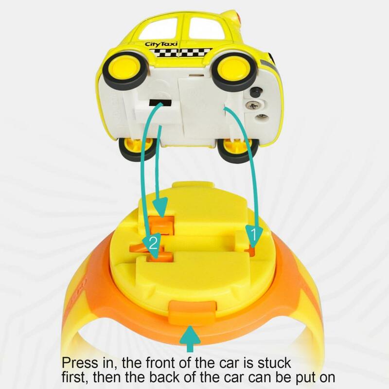 ميني لطيف مضحك الكرتون الإلكترونية سيارة ساعة رقمية مع الصوت الاطفال اللعب هدية