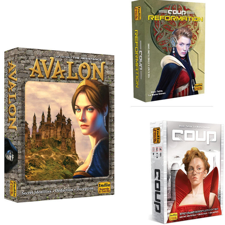 Avalon The Resistance: Avalon Resistance Party Table Game Strategy Card Coup