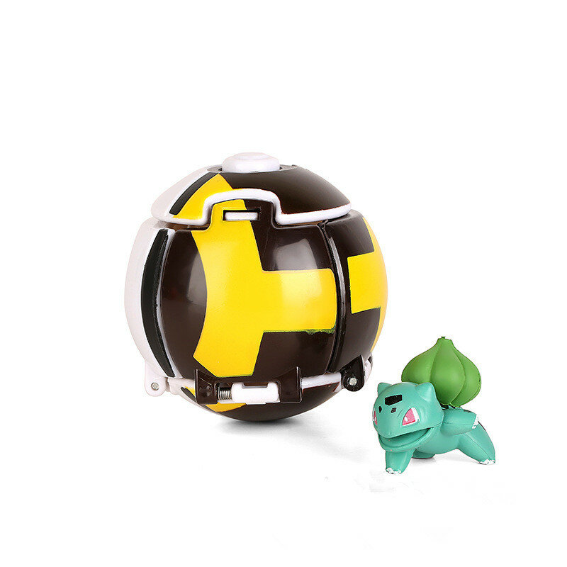 بوكيمون قزم الكرة أنيمي الشكل بيكاتشو Charmander ليتن Rockruff Pokeball جيب البديل لعبة عمل نموذج هدية