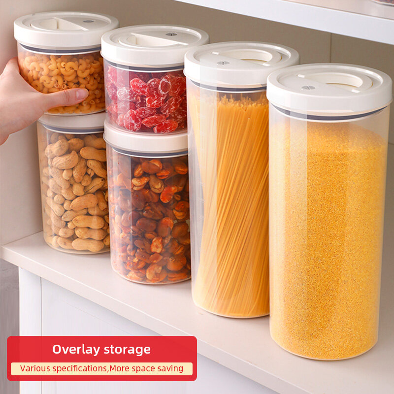 Joybos 1000/2500 مللي الغذاء تخزين جرار الحاويات البلاستيك المطبخ الثلاجة المعكرونة صندوق تخزين علب شفافة مختومة