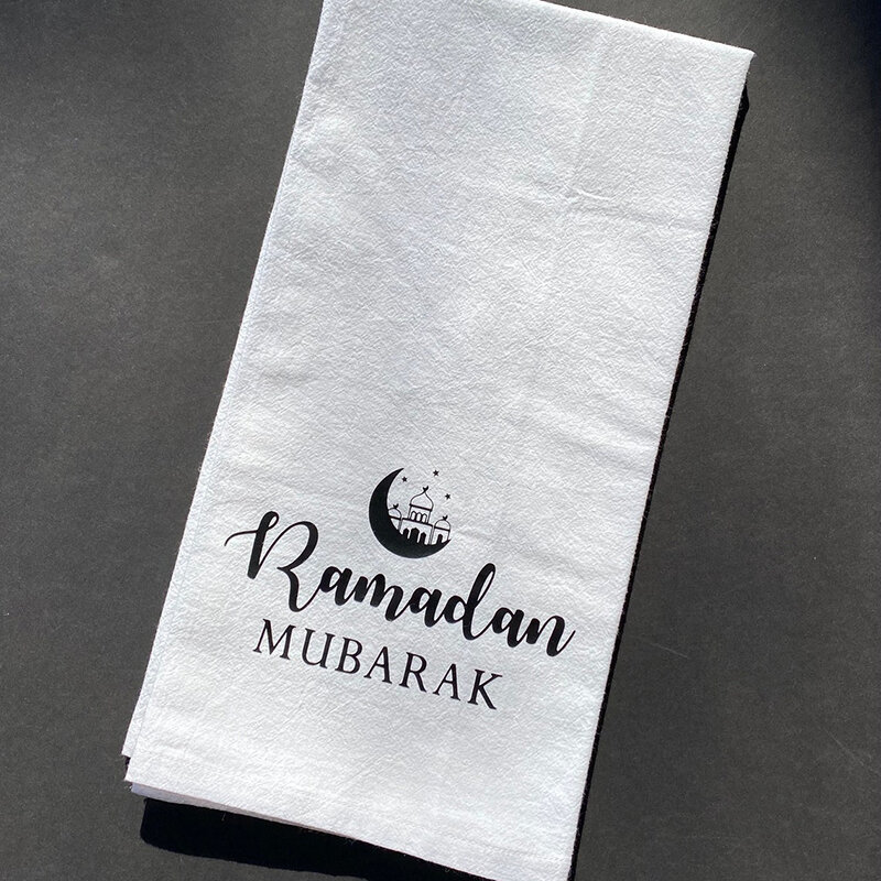 رمضان مبارك الصيام منشفة مطبخ عيد الأضحى مسلم إسلامي كريم إفطار صديق عائلة عشاء منزل ديكورات منزلية هدية