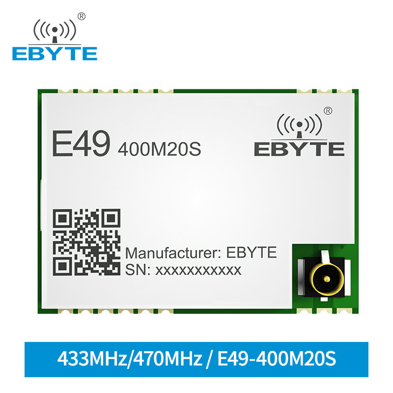 E49-400M20S 433MHz 20dBm CMT2300A رقاقة وحدات لاسلكية تكلفة-فعالة اللاسلكية نقل البيانات Spi وحدة طويلة المدى EBYTE