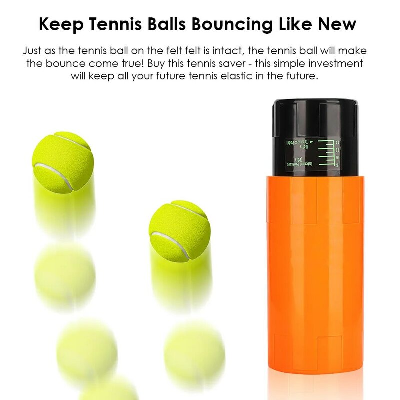 كرة التنس الجديدة التوقف-ضغط تخزين كرة التنس التي تحافظ على الكرات كذاب مثل إكسسوارات رياضية عالية الجودة دائمة