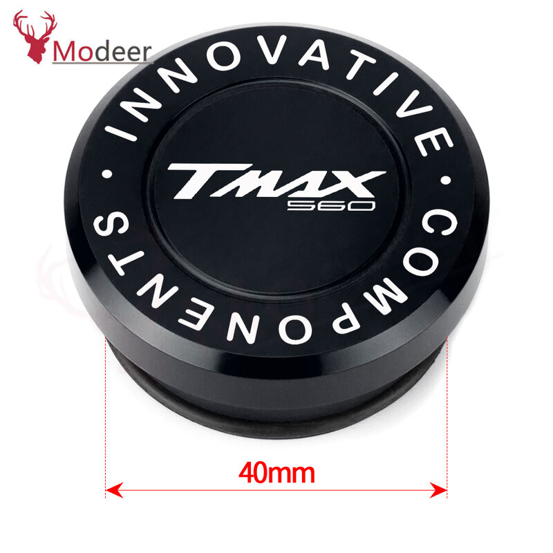 TMAX560 شعار دراجة نارية ثقب الإطار قبعات منحوتة غطاء الزخرفية التوصيل اكسسوارات لياماها Tmax T-MAX 560 T ماكس 2020 2021 2022