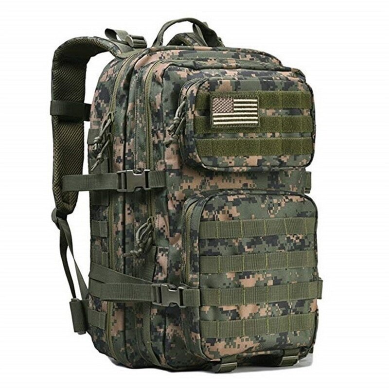50L قدرة كبيرة رجل التكتيكية حقائب الظهر العسكرية مقاوم للماء رياضة المشي في الخارج حقائب التخييم حقيبة الظهر
