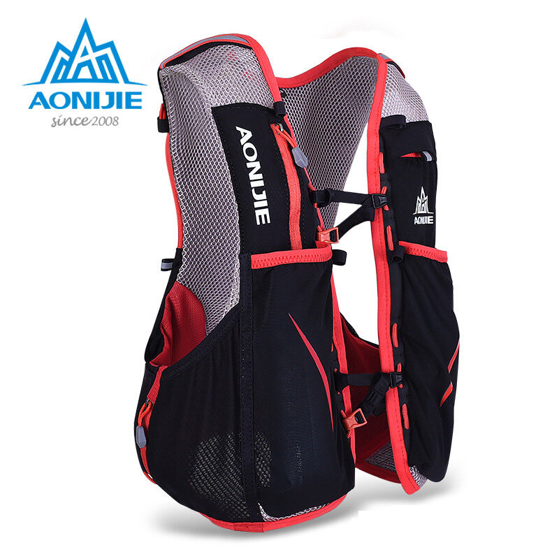 AONIJIE 5L-مجموعة لباس صدري رجالية ونسائية للجري في الماراتون, مجموعة الترطيب للسترة 1.51 لتر ، مناسبة لركوب الدراجات وتسلق الجبال والجري