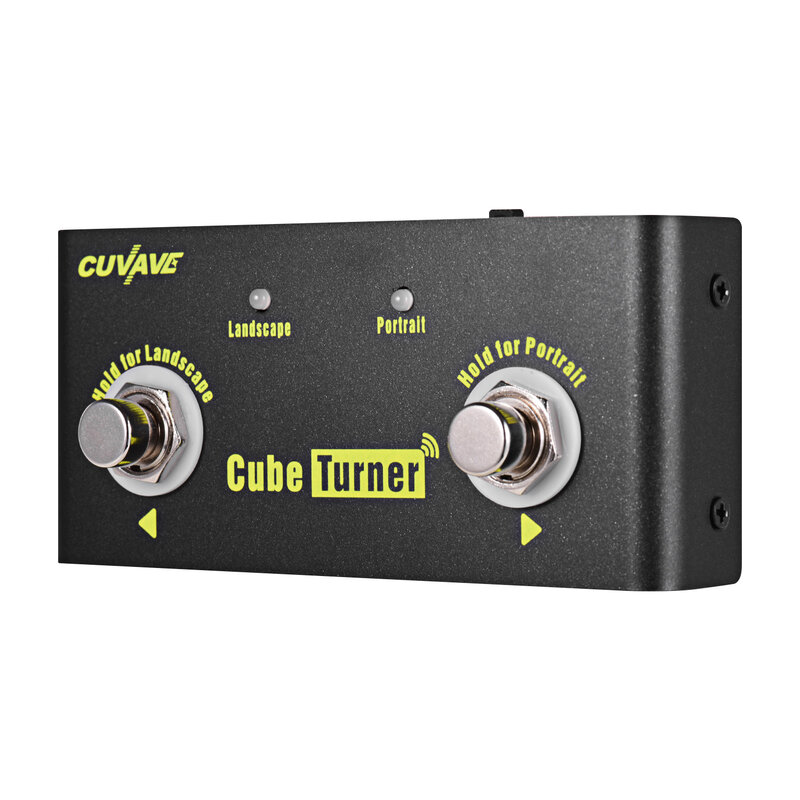 CUVAVE-جهاز مزود ببطارية مدمجة ، جهاز مزود بدواسة تقليب صفحة لاسلكية ، متوافق مع اتصال Looper ، متوافق مع iPad ، iPhone ، Android