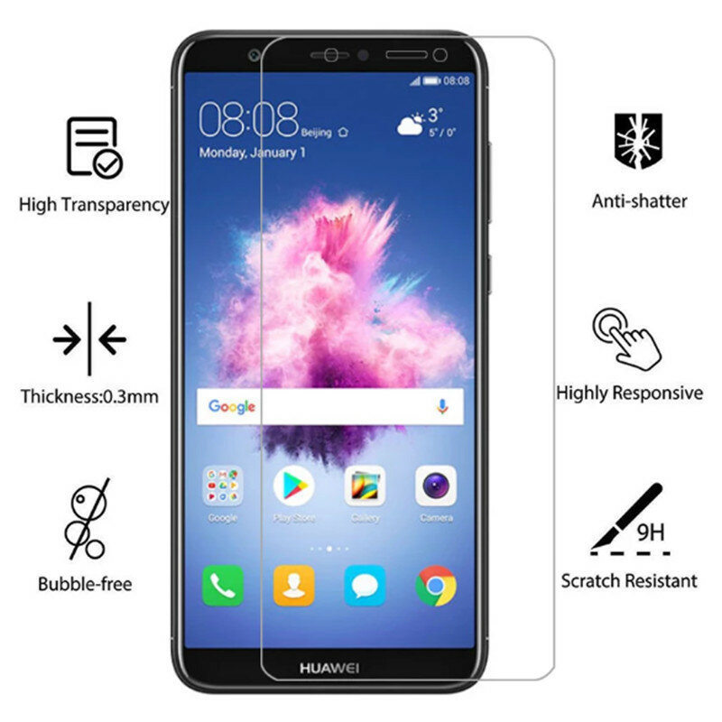 واقيات الشاشة لهاتف Huawei P smart 2018 p Smart Z Pro 2019 ، زجاج مقسّى آمن لهاتف Huawei p smart 2019 2020 2021