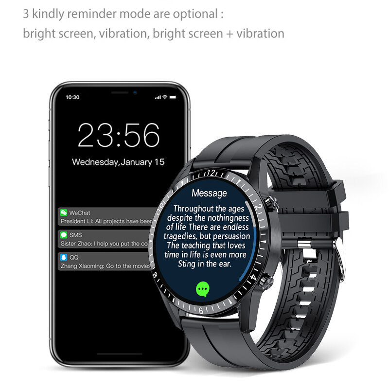 2021 هاتف ساعة ذكية شاشة تعمل باللمس كامل الرياضة اللياقة البدنية ساعة IP68 مقاوم للماء اتصال بلوتوث للرجال أندرويد ios smartwatch
