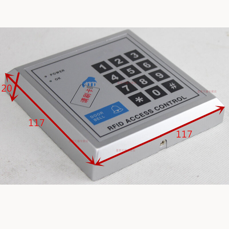 آلة التحكم في الوصول مع بطاقة إدارة بطاقة الهوية كلمة السر لوحة المفاتيح التحكم في الوصول