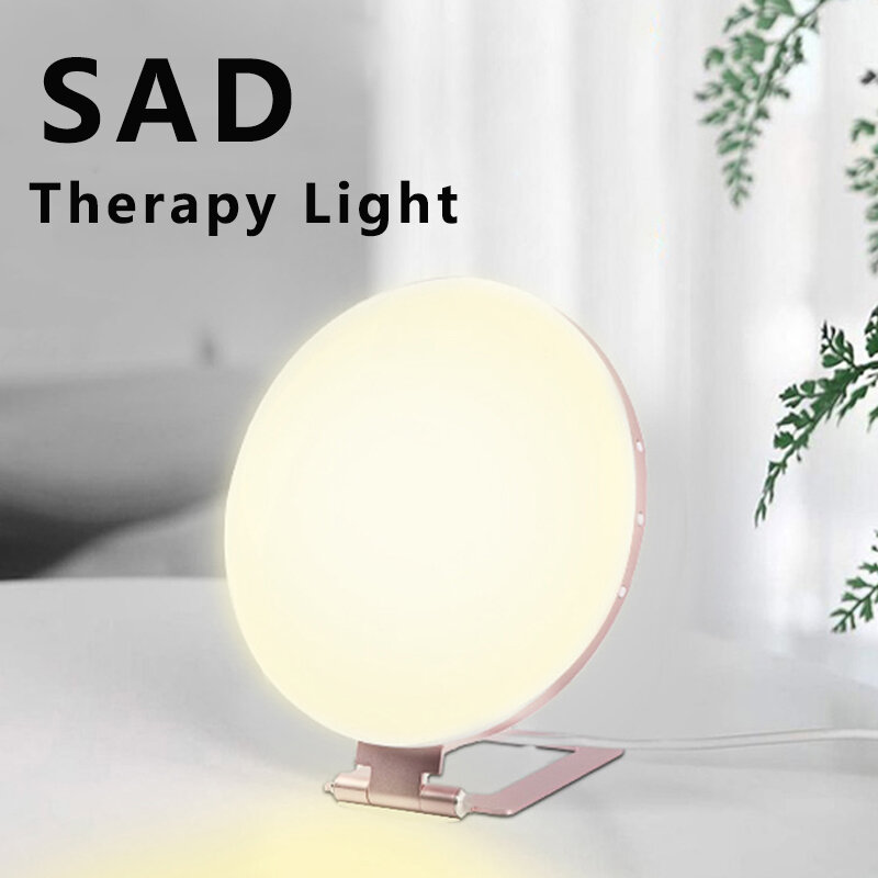 مصباح حزين 10000 لوكس مصباح معالجة 3000K-6500K تيمنج ستبليس 5 فولت محاكاة ضوء النهار الطبيعي علاج اضطراب عاطفي موسمي