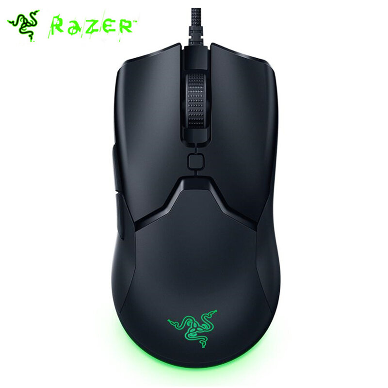 Razer Viper -فأرة صغيرة متخصصة للألعاب ،61 جرام, -CHROMA RGBذو تصميم خفيف جدا،خواص مستشعر أوبتيل 8500 DPI