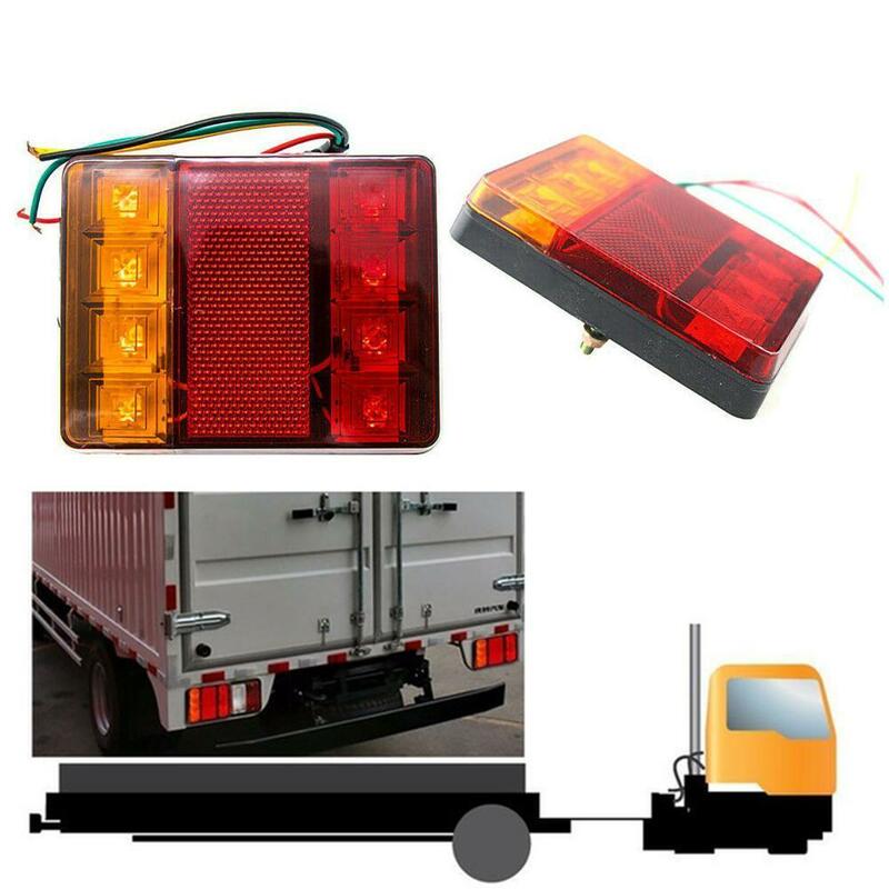 مصباح خلفي LED للسيارة ، أجزاء إضاءة خلفية للمقطورة والشاحنة ، للكرفانات والشاحنات ، مصباح خلفي D0H1 ، 2021