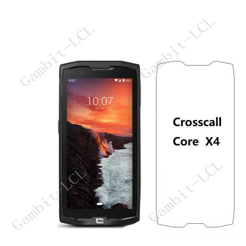 3 قطعة حماية الزجاج ل Crosscall Core-X4 Core-M4 الذهاب CoreX4 CoreX4 خفف شاشة واقية حامي غطاء فيلم