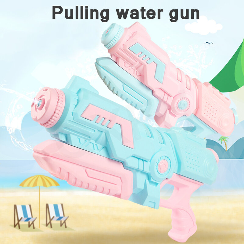 سوبر مدفع المياه للأطفال 2 ألوان المياه Soaker الناسف بخ بندقية للبالغين 40Ft طويلة 650CC قدرة المدى المياه الناسف