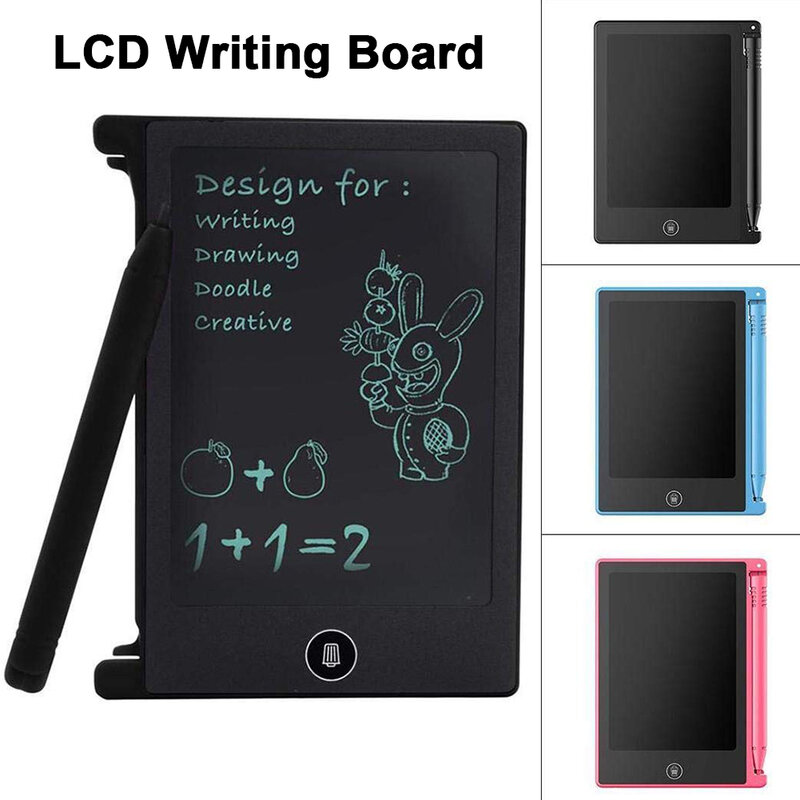 لوحة صور LCD 4.4 بوصة ، خط يدوي إلكتروني ، لوحة كتابة ABS عالية الجودة ، لعبة تعليم مبكر للأطفال