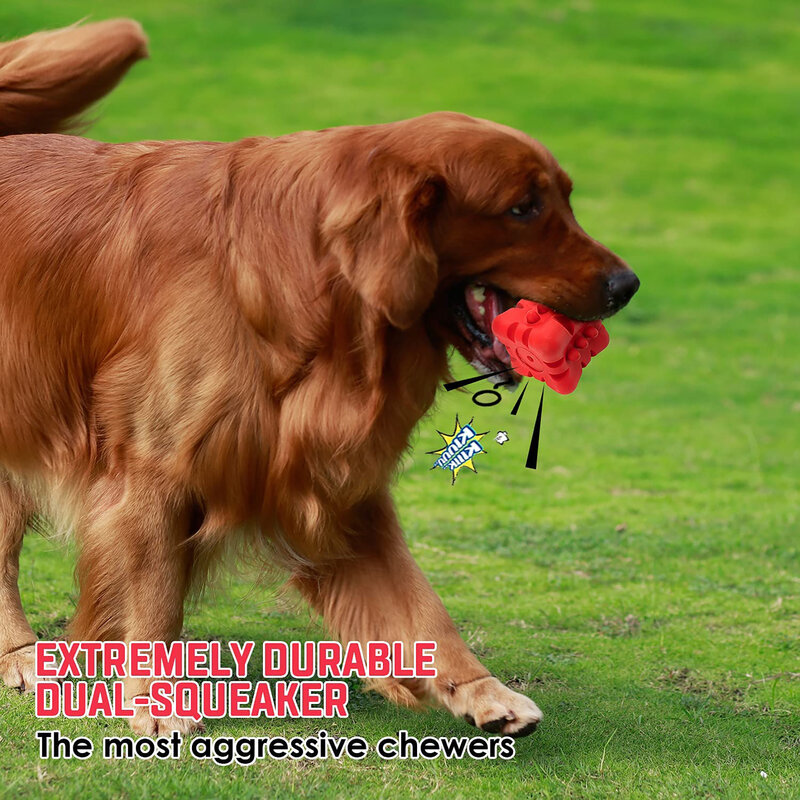Zerayol الحيوانات الأليفة اللعب تقريبا غير قابل للتدمير صعبة دائم الكلب لعب مضغ للكلاب الكبيرة العدوانية يمضغ عصا اللعب