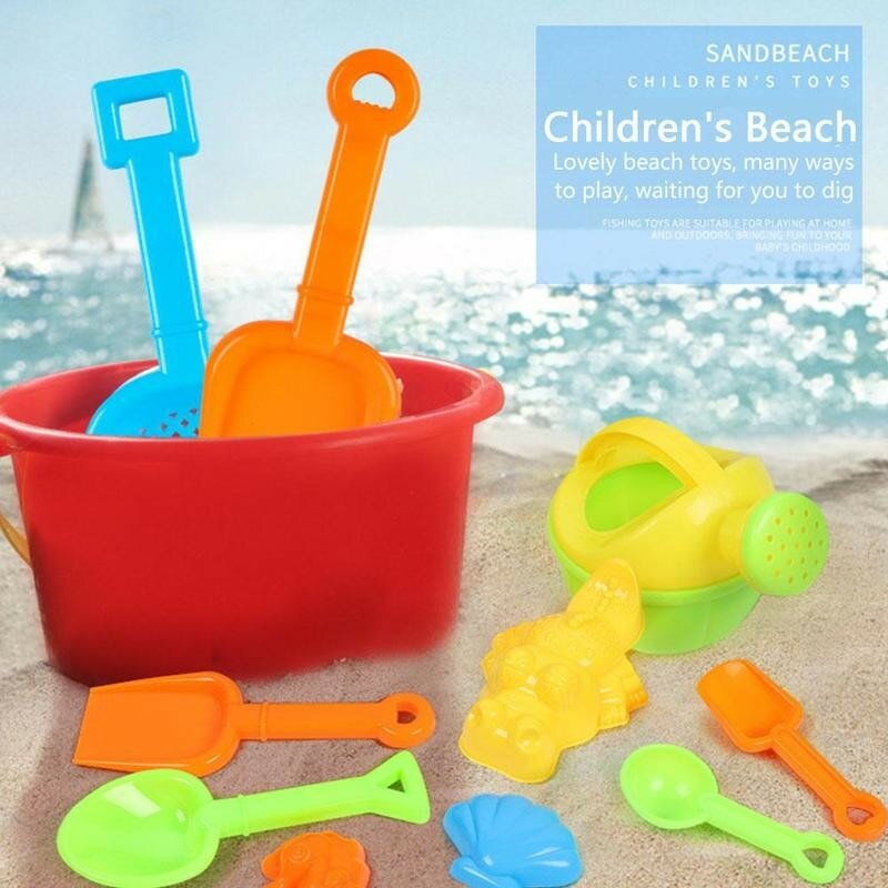 مونتيسوري طقم أدوات الشاطئ الرمال اللعب لعب الاطفال متعة المياه الشاطئ Sandglass الهدايا الرمال أداة شاطئ البحر مجرفة أدوات عدة لعب الشاطئ