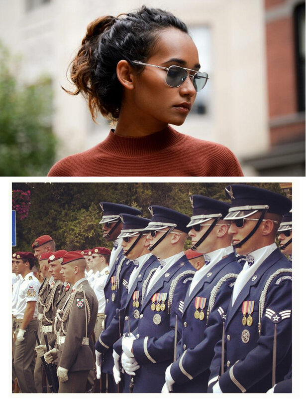 راندولف ري نظارات شمسية للرجال والنساء ماركة تصميم كلاسيكي نظارات شمسية عسكرية للجيش الأمريكي نظارات شمسية للرجال