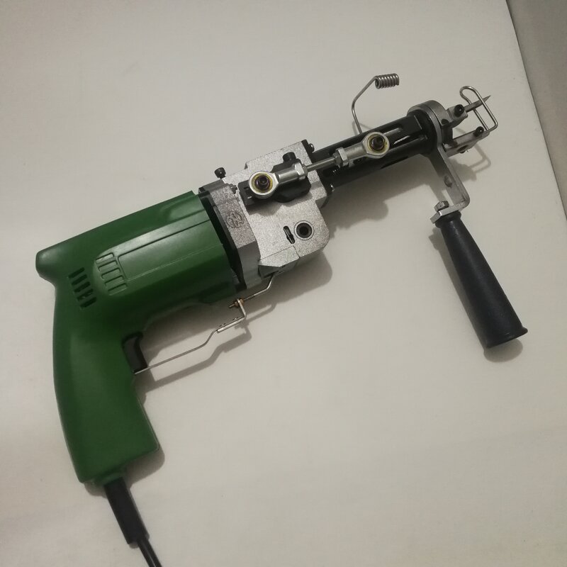 ZQ-II سجادة كهربائية آلة درفلة الجدار المفروشات اليد درفلة بندقية مع قطع وحلقة
