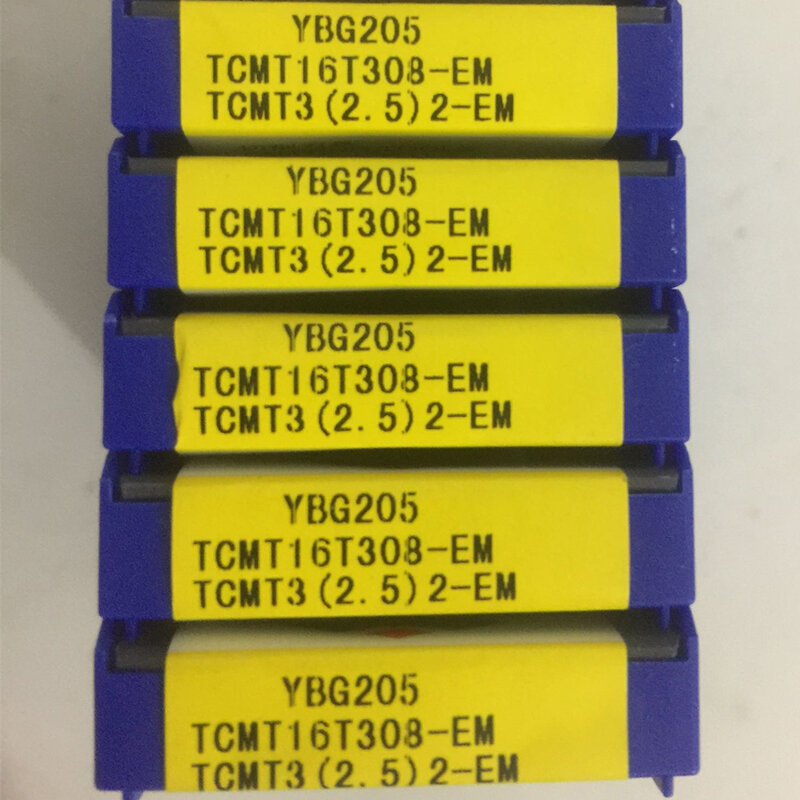 ZCC.CT TCMT16T304-52 YBC251/TCMT16T308-52 YBC251/TCMT16T304-EF YBG205/TCMT16T308-EF YBG205 CNC كربيد إدراج 10 قطعة/صندوق