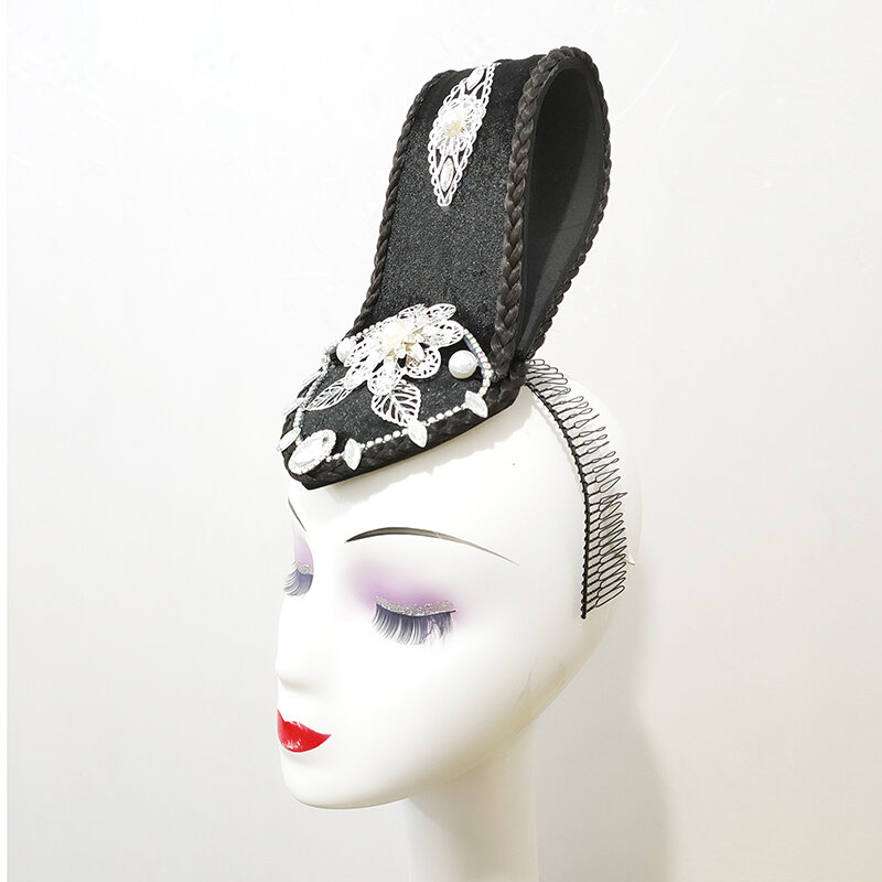 وهمية الكلاسيكية Headbands الجنية أغطية الرأس الصينية القديمة قصر الملكة الأميرة التصوير أغطية الرأس سهلة لارتداء #3