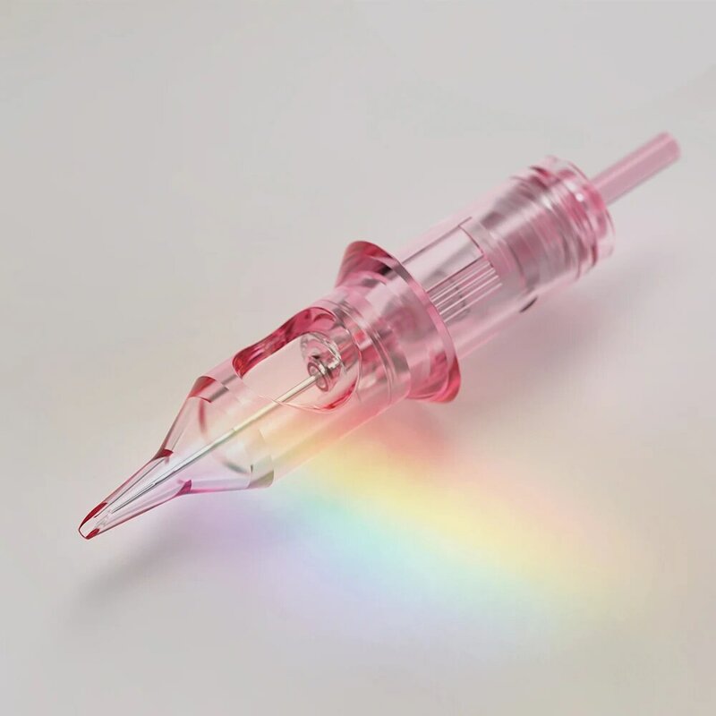 HAWINK الوشم خرطوشة ماكياج لآلات قلم الوشم المتاح 0.30 مللي متر الوردي تعقيم آمنة واحدة الإبر RL الوشم لوازم