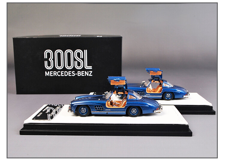 ألعاب أطفال 1:64 BSC Briscale Car Model Mer ~ enz 300SL 1955 هدايا مجموعة Diecast