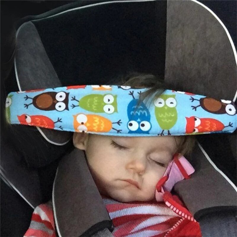 الرضع طفل قابل للتعديل الاطفال النوم الموضع داعم رأس حزام مقعد السيارة للأطفال الربط حزام الطفل السلامة الوسائد الملونة