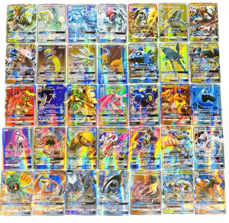 2020 أفضل بيع مشرقة Vmax Pokemones أوراق للعب معركة كارت 60/100/200/300 قطعة GX EX ميجا التداول أوراق للعب ألعاب أطفال