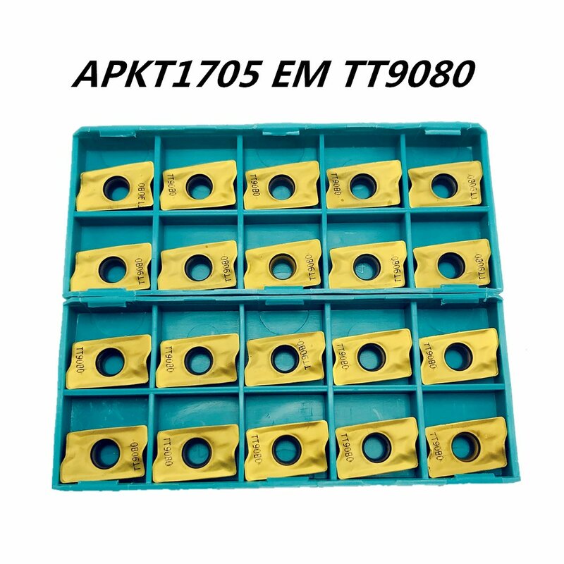 APMT1135 APMT1604 PDER TT9080 كربيد إدراج APMT قطع غيار مخرطة CNC أداة balance t1705 لكل TT9080 ل رأس طاحن القاطع بابت