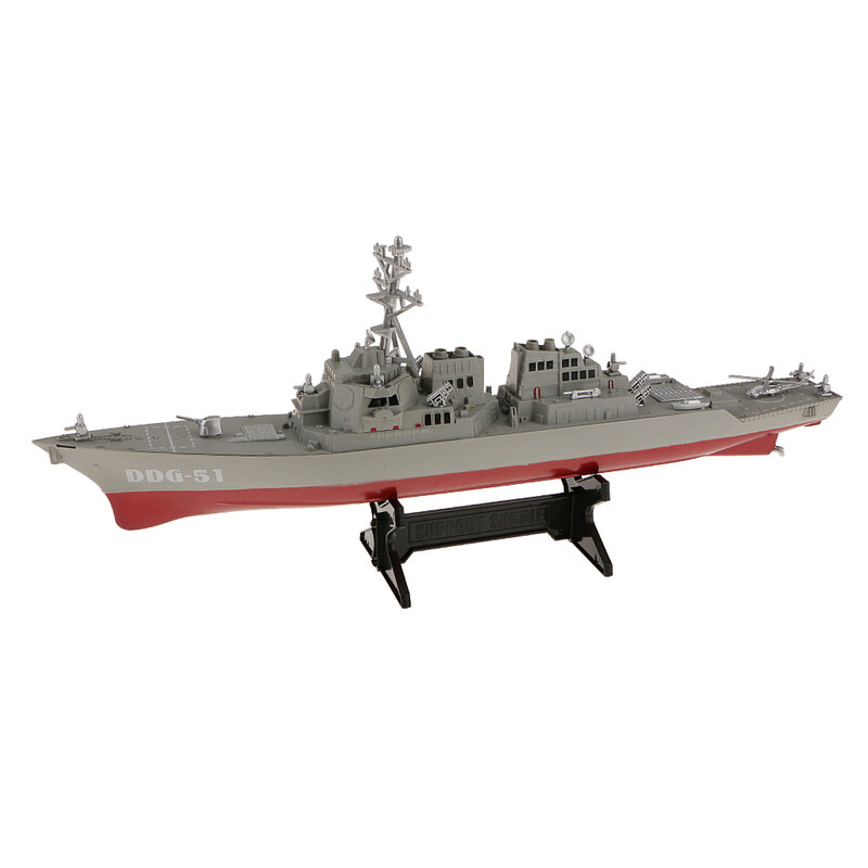 ألعاب بلاستيكية على شكل سفن حربية بمقياس 1/350 هدايا قابلة للجمع للبالغين