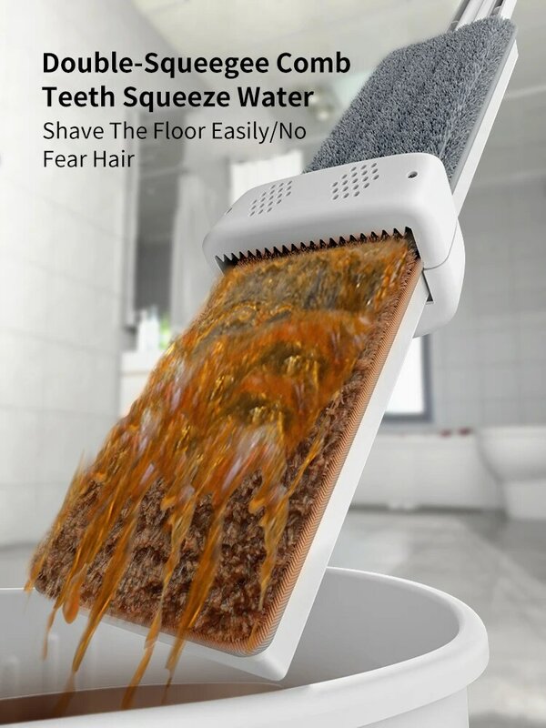 جويبوس ممسحة للاستخدام المنزلي الراحة دون غسل اليد ضغط لوحة أفقية كسول أرتيفاك الرطب والجاف التطهير JX32