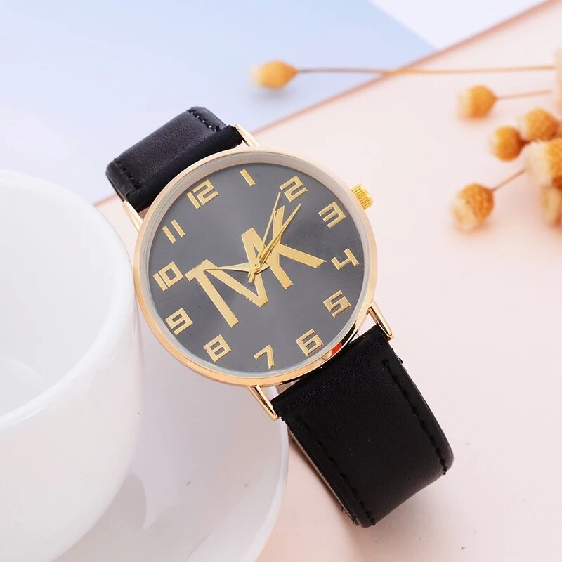 Reloj Mujer نساء ساعة 2021 جديد الماركات الشهيرة الفاخرة موضة كوارتز السيدات ساعة يد بحزام من الجلد الرقمية Relogio Feminino