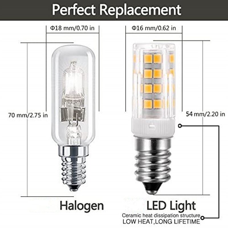 مصباح LED صغير E14 G9 7 واط 9W12W 15 واط التيار المتناوب 220 فولت 230 فولت 240 فولت LED لمبة ذرة SMD2835 360 شعاع زاوية استبدال أضواء الثريا الهالوجين